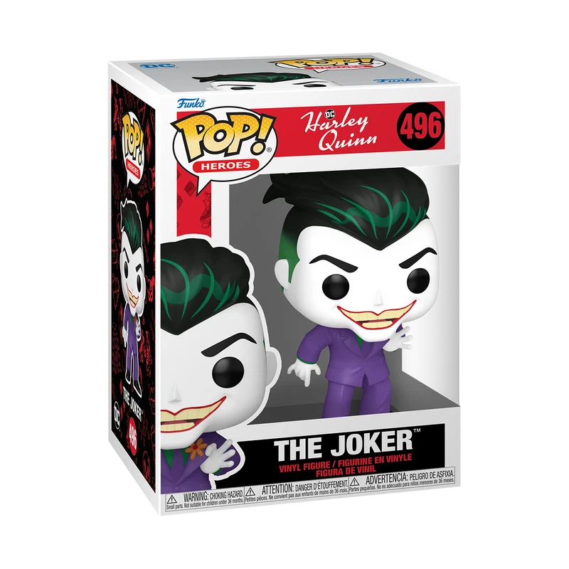 Funko POP! Heroes: Harley Quinn - The Joker #496