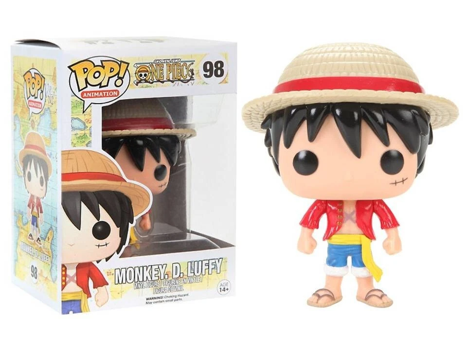 Funko Pop Animation One Piece Monkey D. Luffy Vinyl Figure Rufy Rubber